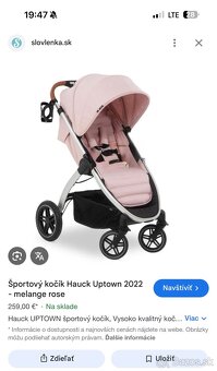 Športový kočík Hauck UPTOWN - 8