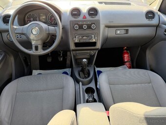 ► VW CADDY MAXI 1,6 TDI - 75 kW, 7 MÍST, PARK. SENZORY ◄ - 8