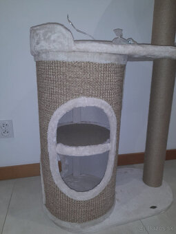 Škrabadlo pre mačky, mačací strom, Trixie s valcom - 8