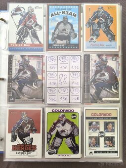 Hokejové kartičky - Patrick Roy 5 - 8