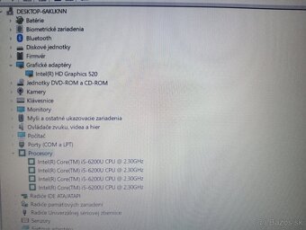predám Hp probook 650 g2 /Intel core i5 /16gb ram /ssd - 8
