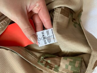 Taktické tričko combat púštne vzor digital - 8