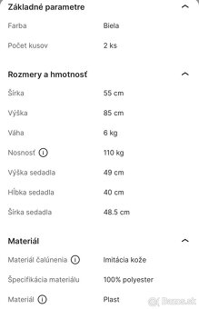 2x stolicka Actona - 8