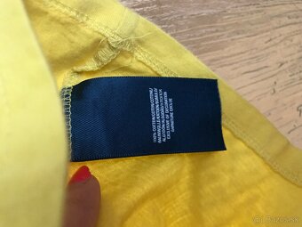 RALPH LAURENT originál citronove damske tricko S - 8