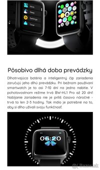 Profesionálne Smart hodinky s množstvom funkcií - nové - 8