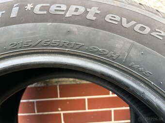 215/65 R17 Hankook zimné pneu. 4ks - 8