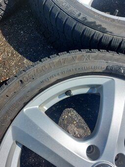 ELEKTRÓNY+PNEUMATIKY ŠKODA R17 5X112 6JX17 ET45 - 8
