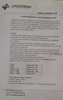 Antidekubitný matrac - 8