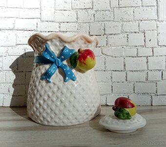 Trojsúprava s motívom ovocia na čaj - 8