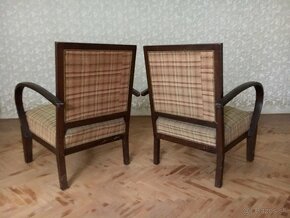 Dve kresla starožitné 1930-40 - 8