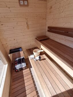 Modulova finska sauna EKO 190x170cm - 8