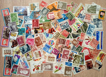 Predám balík poštových známok 1000 ks. č 3 - 8