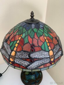 Stolná lampa Tiffany – Vážky - 8