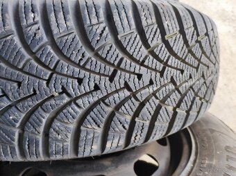 VAG disky a zimne pneumatiky dezen 7mm, 5x112 195/65 R15 - 8