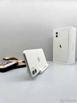 iPhone 11 WHITE NOVÁ BATÉRIA 100%+ CUTE KRYTY - 8