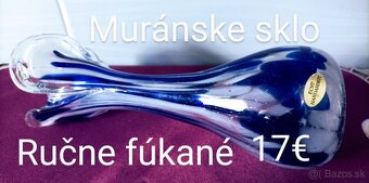 Vázy , misy hutné sklo - 8