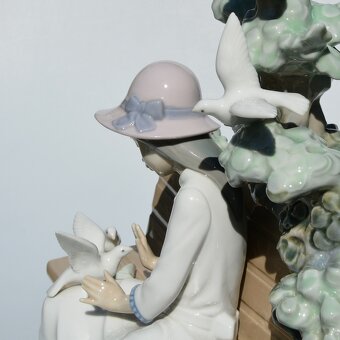 LLadró Veľká a ťažká zberateľská porcelánová soška - 8
