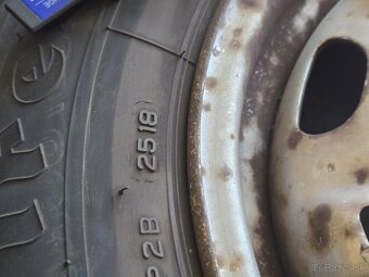Plechové disky 5x100 + celoročne pneu 155/80r13 - 8