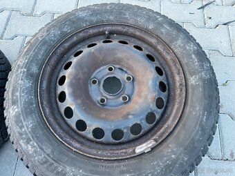 BRIDGESTONE 195/65 R15 ZIMNÉ + disky 5x112 R15 - 8