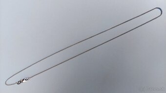 Zlatá retiazka zo 14kt bieleho zlata - 8