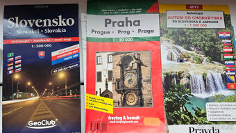 rozne mapy, plany miest, turisticki sprievodcovia - 8