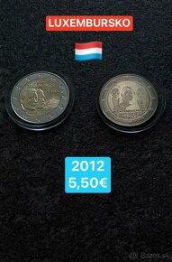 Luxembursko - 2 eurové mince - 8
