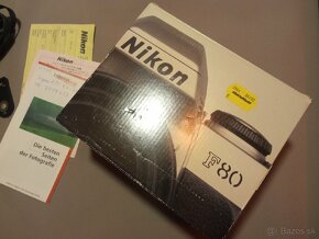 Nikon F80 + objektívy Sigma a soligor + porst fotoaparát - 8