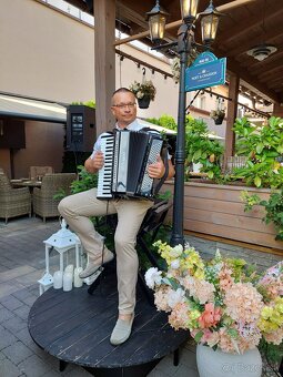 Harmonikár, akordeonista, živá hudba - 8