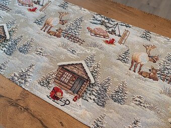 Vianočné prestieranie, štóly - 8