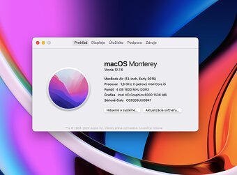MacBook Air 13", TOP STAV, Výdrž batérie 8 hod. - 8