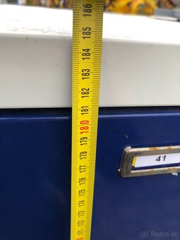 Plechová šatníková skrinka alebo na náradie - 8