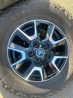Fiat Ducato Citroen Jumper alu kolesa disky r16 zimní pneu - 8