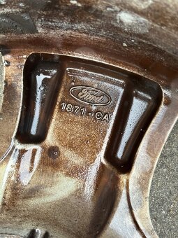 Original Ford elektrony - hlinikove disky + pneu - 8