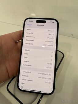Apple iPhone 15 Black 128gb - 8
