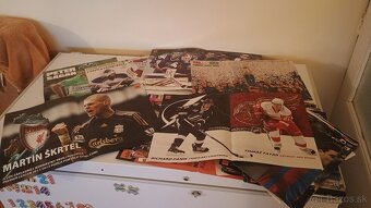 Staré bedekre z hokeja a futbalu F1, hokej, futbal, plagáty - 8