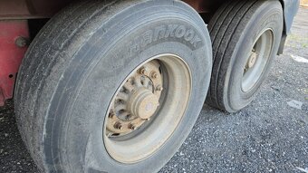 SKLÁPĚCÍ NÁVĚS SCHMITZ r.2002, nápravy SAF - 8