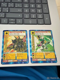 POKÉMON 2001 Nintendo kartičky + DIGIMON kartičky 1. edícia - 8