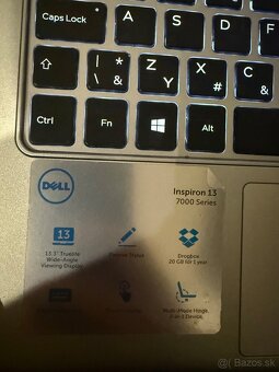 Predám dotykový 2v1 Dell 7348- i5, 8GB, 128gb NVMe - 8