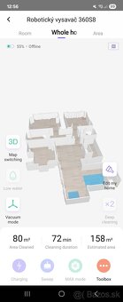 Zachovaly roboticky vysávač 360 S8 s 3D mapou, 2700Pa - 8