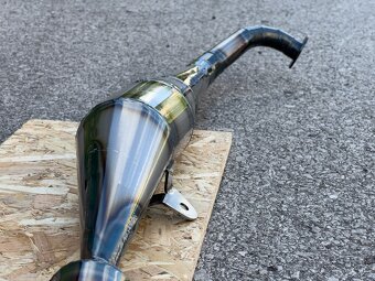 Ladený výfuk BM Exhaust na Babetta 210 - nepasoval - 8