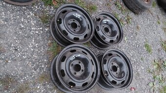 Plechové disky 4x108 6j x 15" 8ks  R16" 1ks peugeot citroe - 8