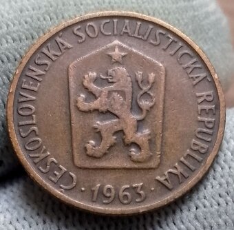 Československé  mince.č.1. - 8