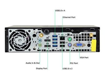 PREDÁM INOVOVANÝ MALÝ PC HP Compaq 8200 Elite + MONITOR - 8