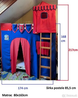 Detská poschodová posteľ - 8