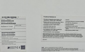 MacBook Air 13" Gold, TOP STAV, Výdrž batérie 6 hod. - 8