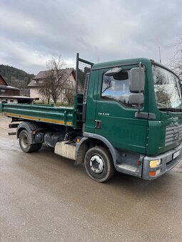 MAN Tgl 8.210, trojstranný Sklápač , kiper, vyklápač - 8