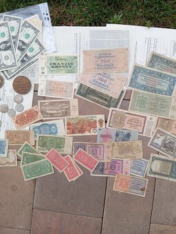 Veľká sada: bankovky,  Staré peniaze. - 8