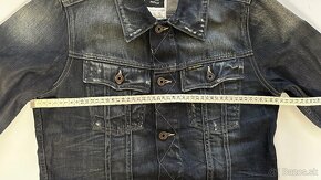Nová štýlová,pánska,džínsová bunda G STAR RAW - veľkosť - M - 8