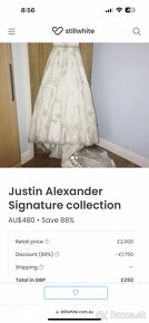 Svadobné šaty - Justin Alexander - Signature - 9713 - 8