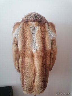 Trendový kožuch líška M/L - 8